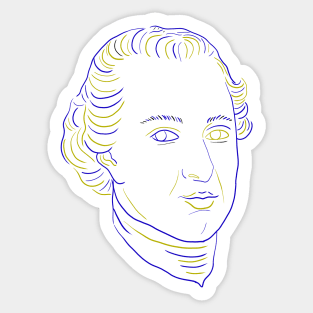 immanuel kant Sticker